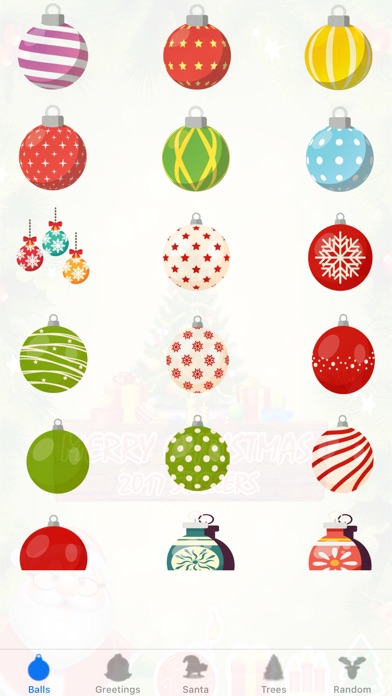 Merry Christmas 2017 Stickerss screenshot 2