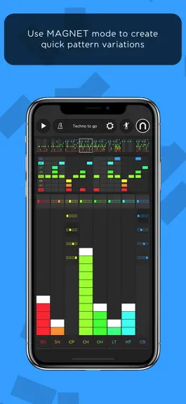 Game screenshot SNAP - Reactable Drum Machine apk