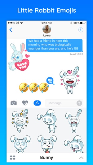 Bunny Little Rabbit Stickers(圖2)-速報App