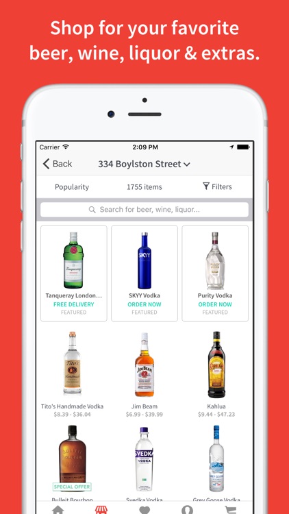 Drizly – Beer, Wine, Liquor Delivery