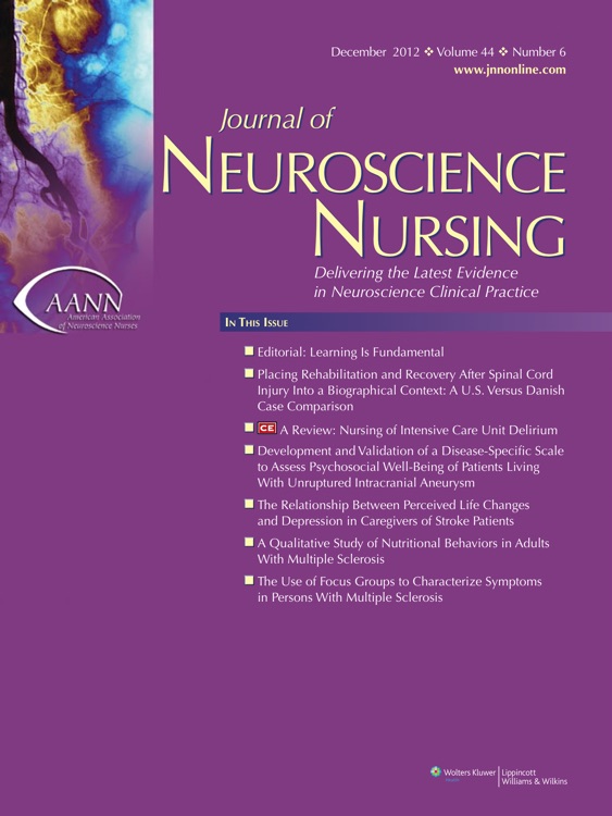 Journal of Neuroscience Nursing