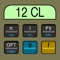 The RLM-Fin-CL is a full simulation of the well known HP-12C financial and business calculator for iPhone and iPad