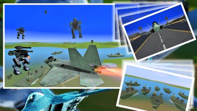 AirFighter VS Mech Robot Batle screenshot 2