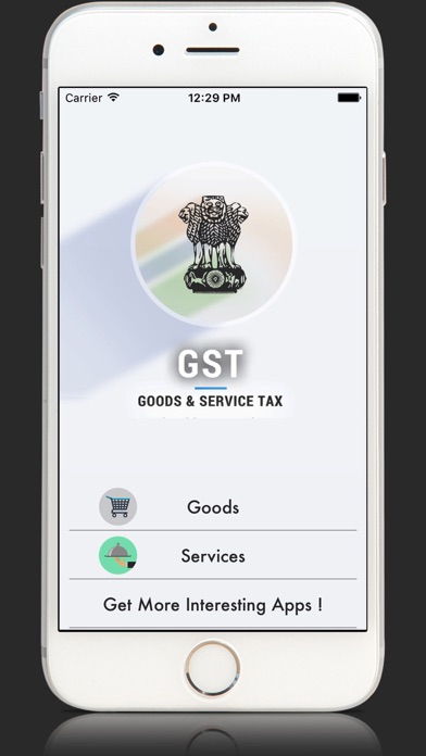 How to cancel & delete GST Rate Finder-Tax Rate of Goods & Umang Services from iphone & ipad 1