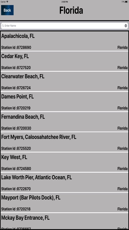 Noaa Water Level HD screenshot-4