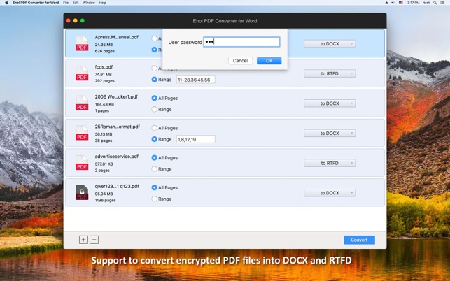 to convert docx pdf hyperlinks keep Store PDF Converter for Word App â€ŽEnol Mac en