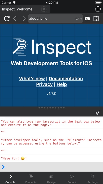 Inspect Browser screenshot-0