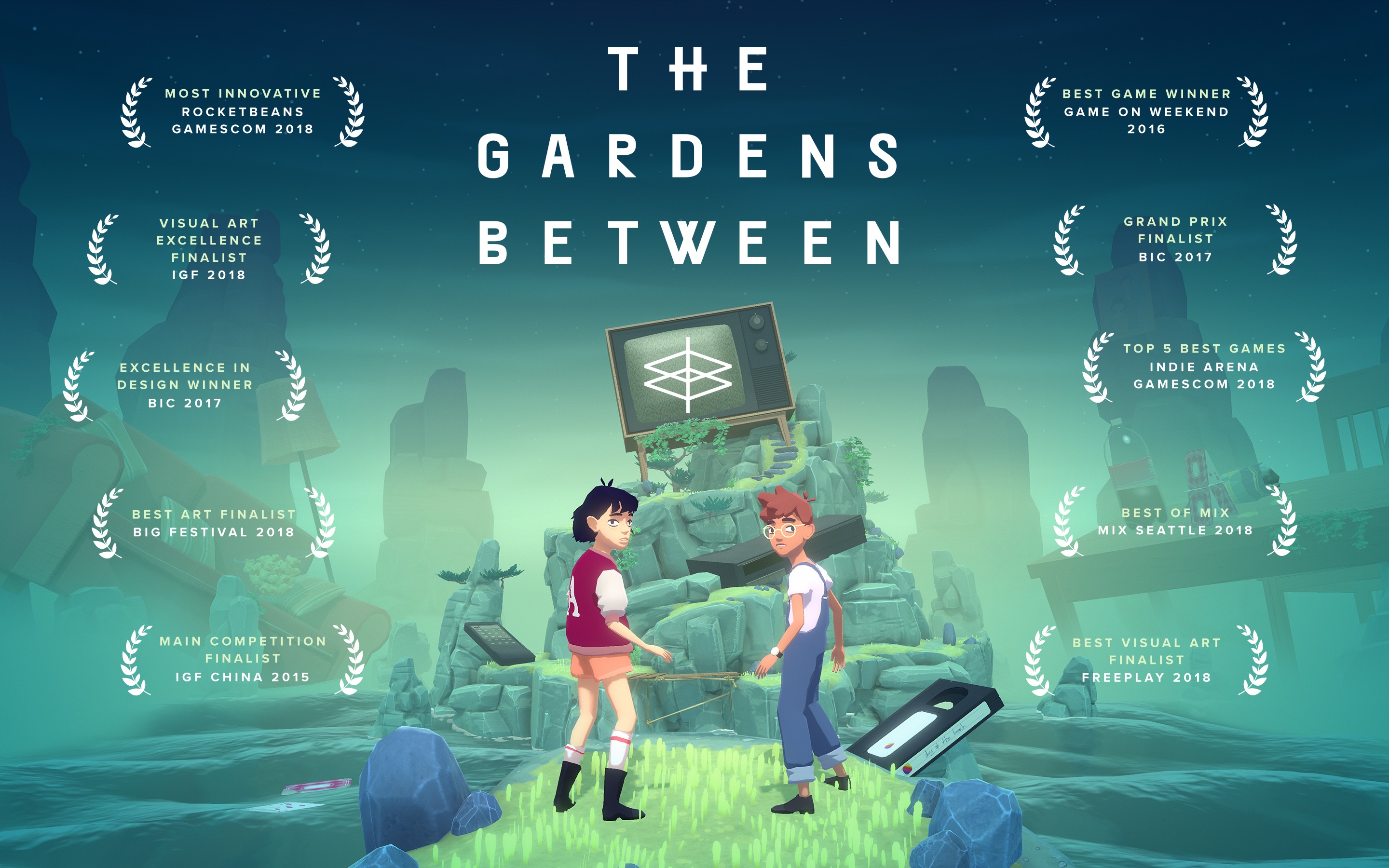 Screenshot do app The Gardens Between