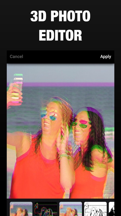 3D Effect- Glitch Camera Photo
