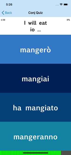 Italian Verb Blitz(圖3)-速報App