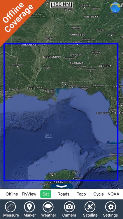 Louisiana Miss. Alabama Charts screenshot-4
