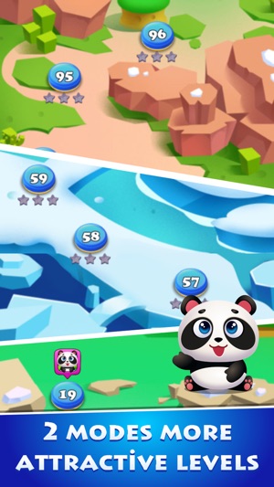 Bubble pop cat rescue match 3 puzzle