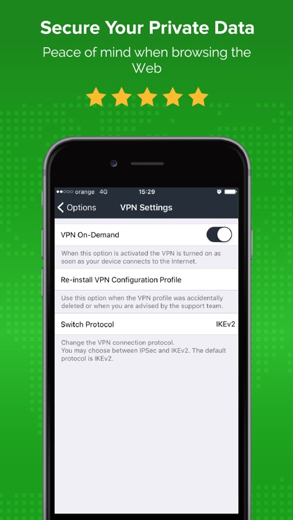 ibVPN - VPN for Wifi Security screenshot-3