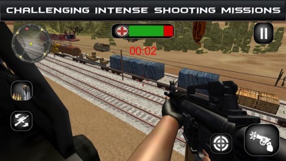 Sniper Shooter Train Battle screenshot 3