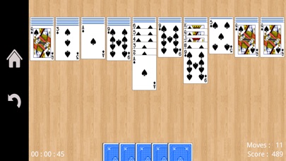 スパイダーソリティア - Spider Solitaireのスクリーンショット3 スパイダーソリティア - Spider Solitaireのスクリーンショット3