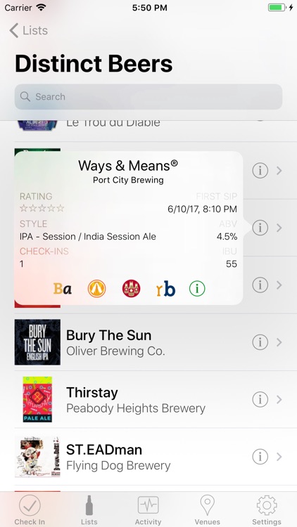 Tappd That for Untappd screenshot-3
