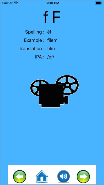 Malay alphabet for students screenshot-5