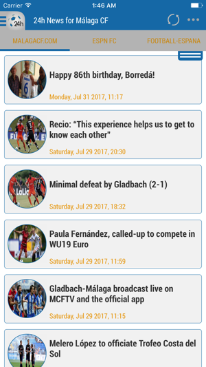 24h News for Málaga CF(圖1)-速報App