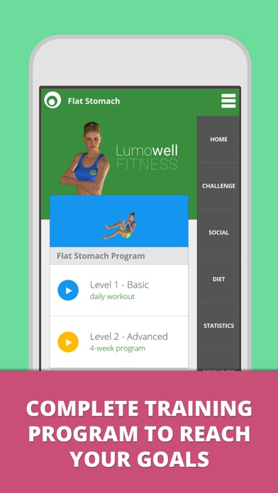 download Flat Stomach Workouts Lumowell apps 3