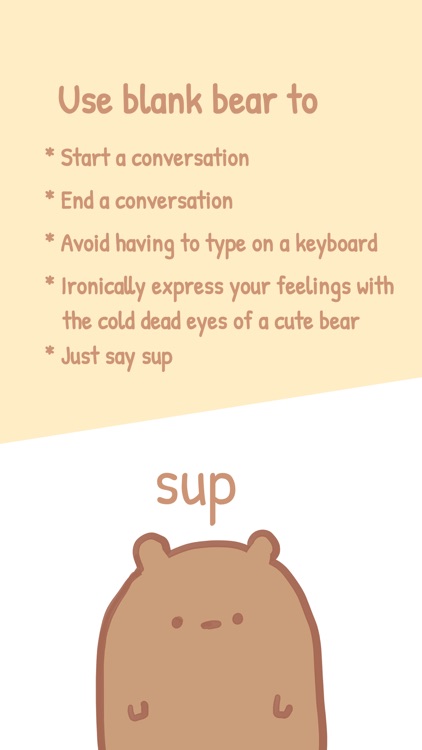 Blank Bear Stickers