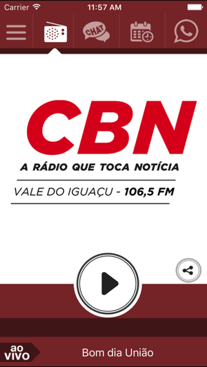 CBN Vale do Iguaçu - 106,5 FM(圖1)-速報App