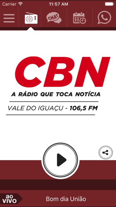 How to cancel & delete CBN Vale do Iguaçu - 106,5 FM from iphone & ipad 1