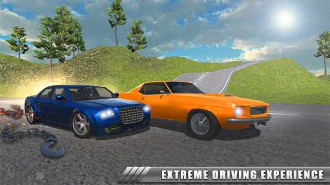 Chained Car Racing 3D Games