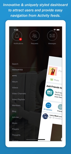 SocialEngine Native Mobile App(圖8)-速報App