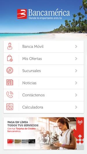 Bancamerica App