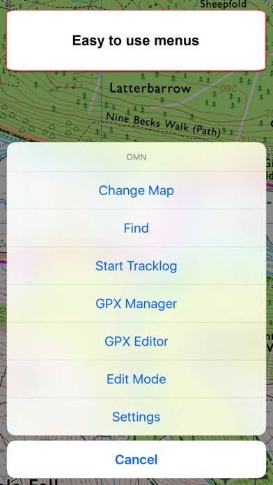 OMN - Outdoor Map Navigator screenshot 2