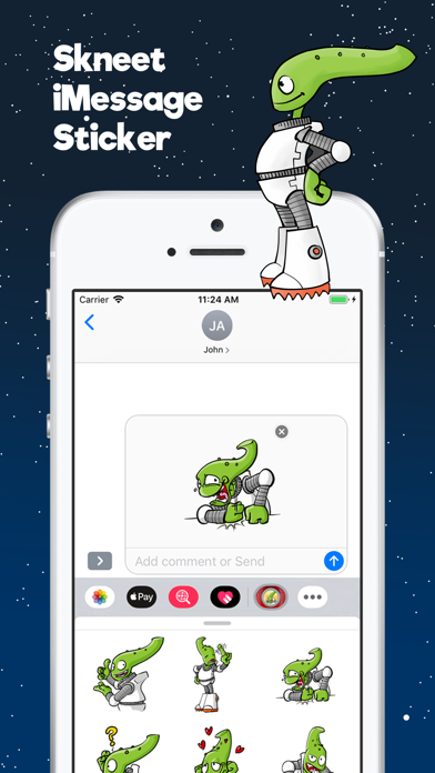 Skneet Emoji Sticker screenshot 2