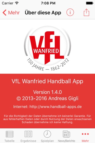 VfL Wanfried Handball screenshot 4