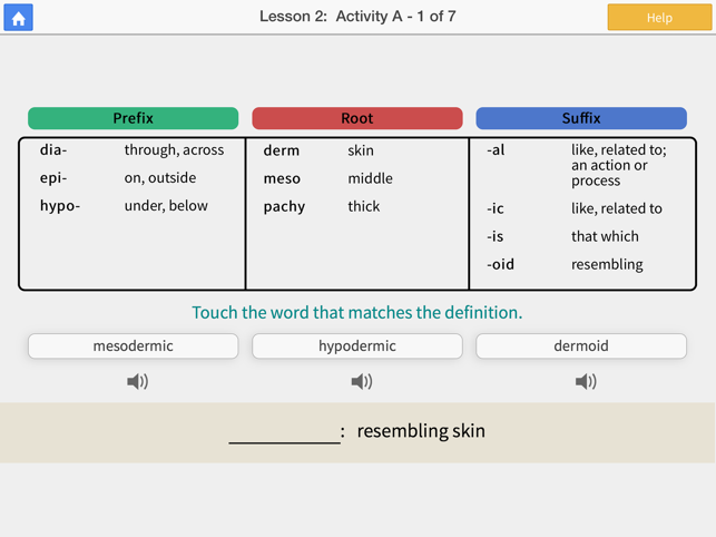 Word Roots Level 3(圖2)-速報App