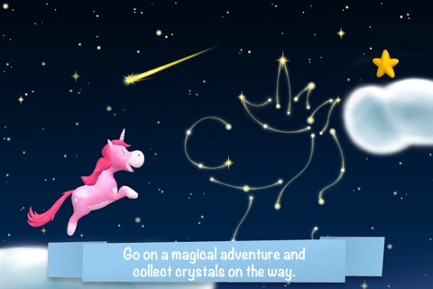 Unicorn Glitterluck Jump'n'Run screenshot 2
