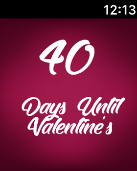 Countdown to Valentine's Day screenshot 10