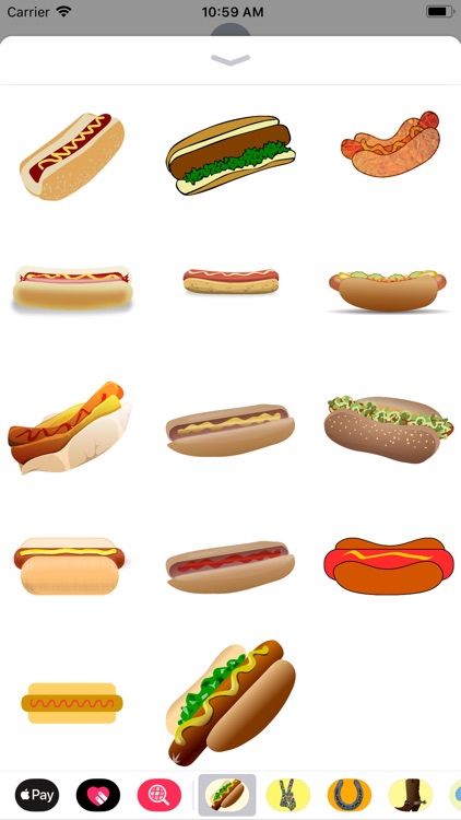 Hotdog Sticker Pack