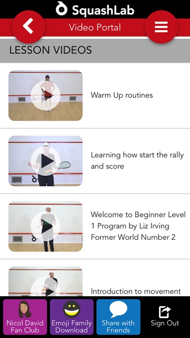SquashLab - Squash Training screenshot 3