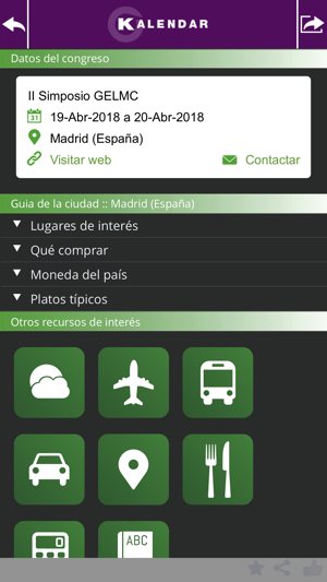 Kalendar App Congresos Médicos(圖4)-速報App