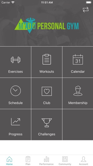 MiDo Personal Gym App