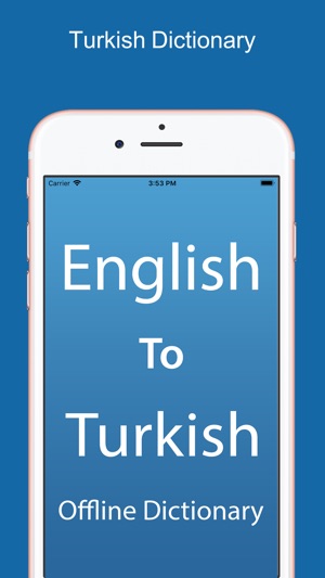 Turkish Dictionary &Translator(圖1)-速報App