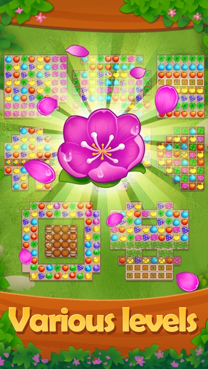 Fruit Garden - Scapes Match 3 screenshot-3