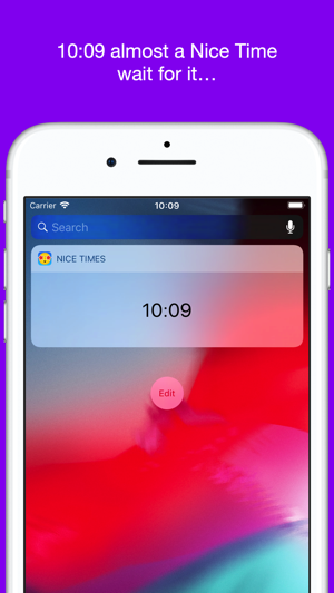 NiceTimes Clock-Party Widget