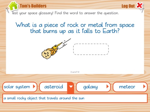 Brain Builders, Vocabulary screenshot 2