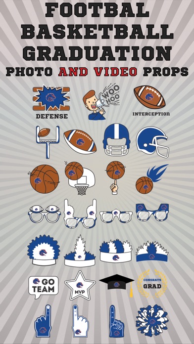 Boise State Broncos Animated Selfie Stickers screenshot 3
