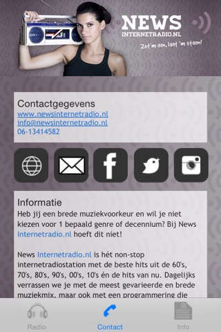 News Internetradio.nl screenshot 3