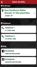 Delivery Sabor da It&aacute;lia Captura de tela 3