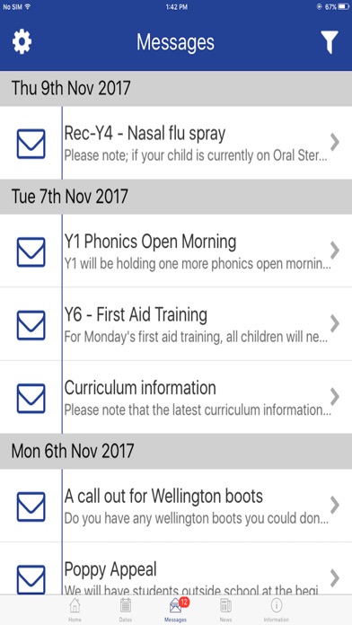 School App for Parents screenshot 2