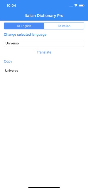 Italian Dictionary Pro(圖3)-速報App