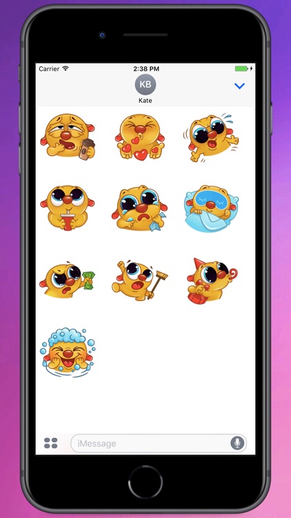 Nice Simpik Stickers