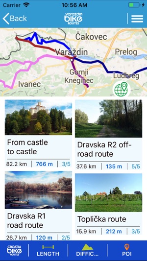 Varazdin Bike Routes(圖2)-速報App